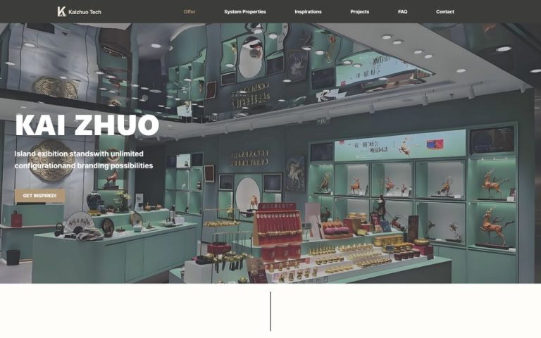 kaizodisplay.com 网站首页